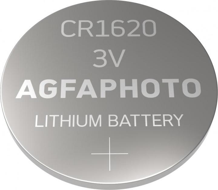 Image du produit AGFAPHOTO Pile bouton CR 1620 Lithium 3 V 5 pcs. (5 pcs, CR1620)