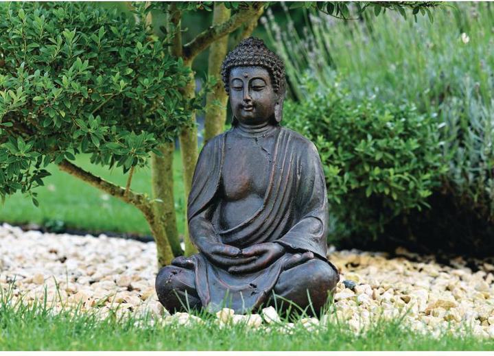 Actual product image G. Wurm Decoration figure Buddha sitting (43 x 25 x 29.5 cm)