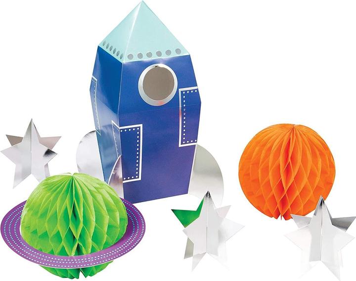 Produktbild Creative Party Folie Outer Space Party Tafelaufsatz Set