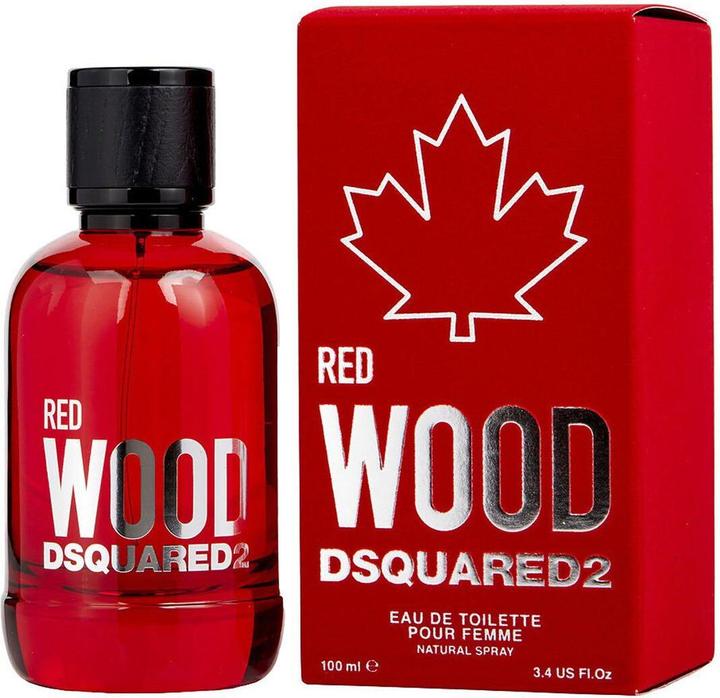 Actual product image Dsquared2 Wood Red Woman (Eau de toilette, 100 ml)