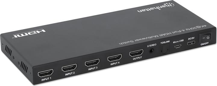 Image du produit Manhattan Commutateur multivision HDMI 4K@30Hz 4 ports
