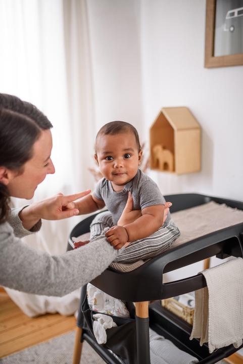 Produktbild BabyGo Wickeltisch - Change ME - schwarz