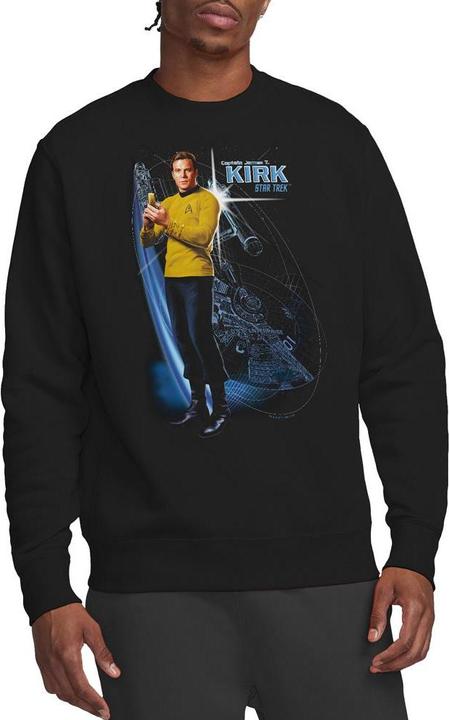 Immagine prodotto Galactic Felpa Capitano Kirk Adulto Unisex (L)