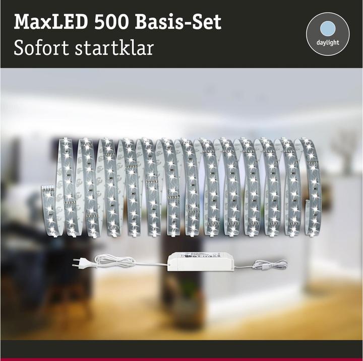 Actual product image Paulmann MaxLED 500 Stripe Set (Daylight, 500 cm, Indoor)