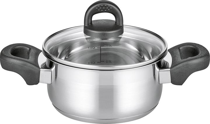 Produktbild ELO Bratentopf 'Turmalin' (16 cm, Bräter + Schmortopf, Edelstahl)