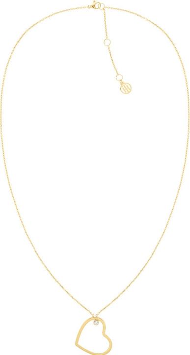 Image du produit Tommy Hilfiger Minimal Hearts Collier (Acier inoxydable, 58 cm)