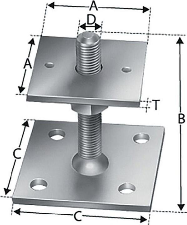 Simpson Sst Support foot (Support foot, 1 pcs.)