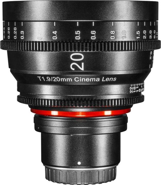 Immagine prodotto Samyang XEEN 20mm T1.9 FF CINE MFT (Micro Four Thirds, APS-C / DX, Full-frame)