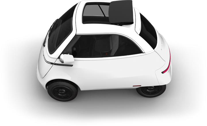 Immagine prodotto Microlino Bianco Santorini di fascia media (Elettrico / Benzina Ibrido, 17 CV)