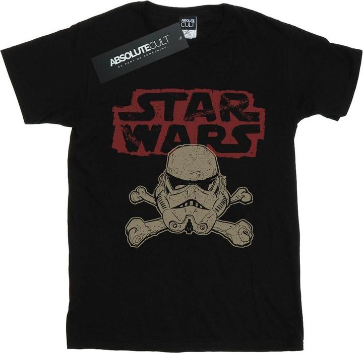 Star Wars Stormtrooper Skull Logo TShirt (S)