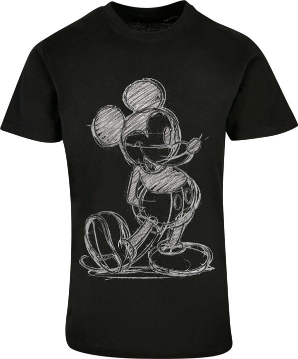 Actual product image Absolute Cult Mickey Mouse - Sketch Kick T-Shirt - 117967 (L)