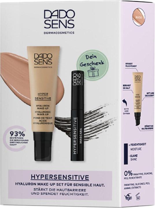 Actual product image Dado Sens HYPERSENSITIVE Hyaluron Make-Up Set