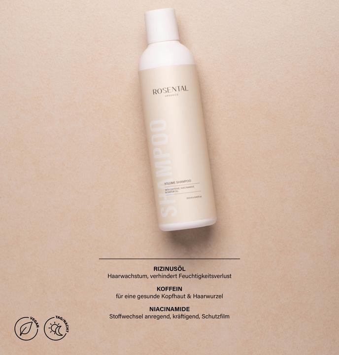 Immagine prodotto Rosental Organics Rosental Hair Care - Shampoo Volume (250 ml, Shampoo liquido)