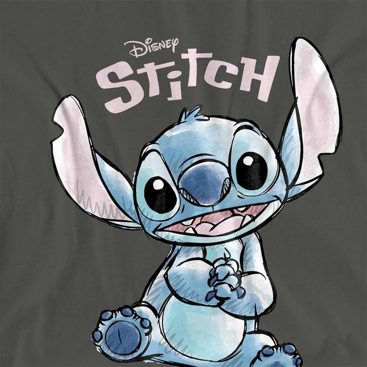 Immagine prodotto Lilo & Stitch Colour Me Happy Maglietta Classico Donna (L)