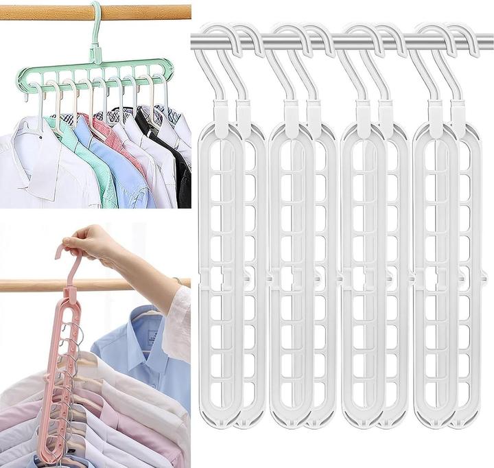 Actual product image König Design Magical space-saving trouser hanger Coat hanger Trouser hanger Multiple trouser hangers (1 x)