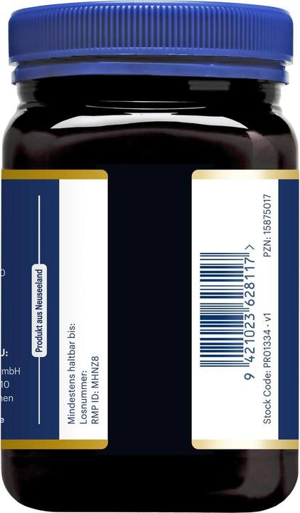 Immagine prodotto Manuka Health MGO 550+ Miele di Manuka 500 g (500 g)