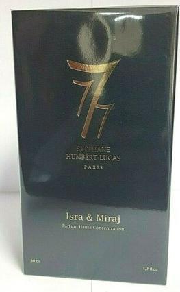 Stephane Humbert Lucas ISRA & MIRAJ by 777 Unisex 50ml 1.7 fl.oz. New in Box (Eau de Parfum, 50 ml)