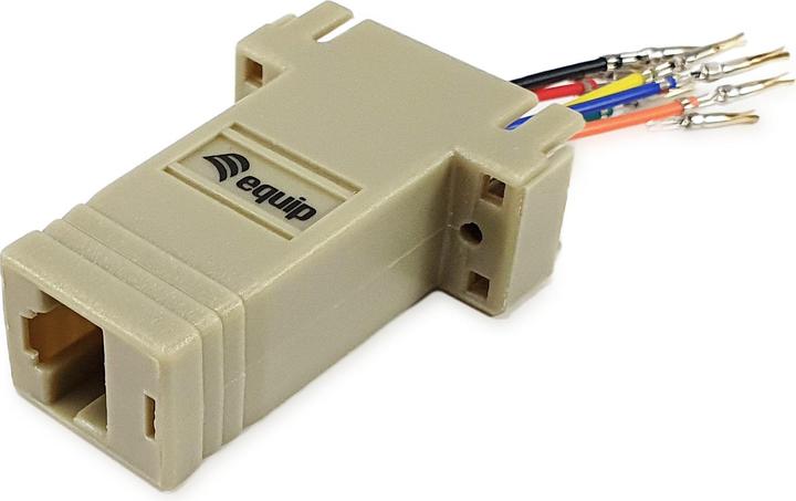 Image du produit equip Adaptateur DB9 -> RJ45 Adaptateur Bu/Bu TIA/EIA-561 (0.03 m)