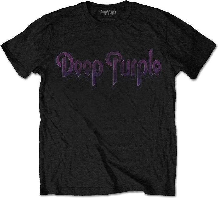 Produktbild Deep Purple Erwachsene Vintage Logo T-shirt (L)