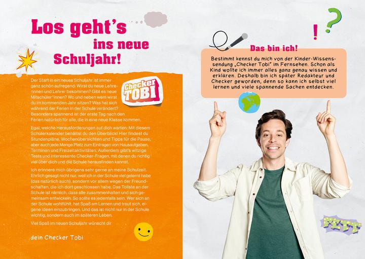 Produktbild Checker Tobi:Checker Tobi - Schülerkale (Deutsch)