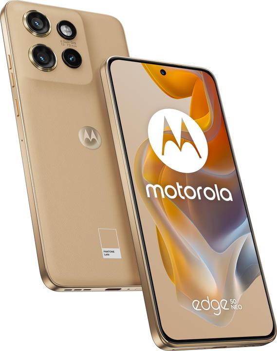 Productafbeelding Moto Edge 50 Neo (256 GB, PANTONE Latte, 6.36", Dubbele SIM, 50 Mpx, 5G)