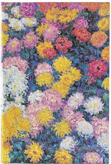 Image du produit Paperblanks Carnet de notes PB Midi Monets Chrysant.dotted (120 x 180 mm, Pointillés, Couverture rigide)