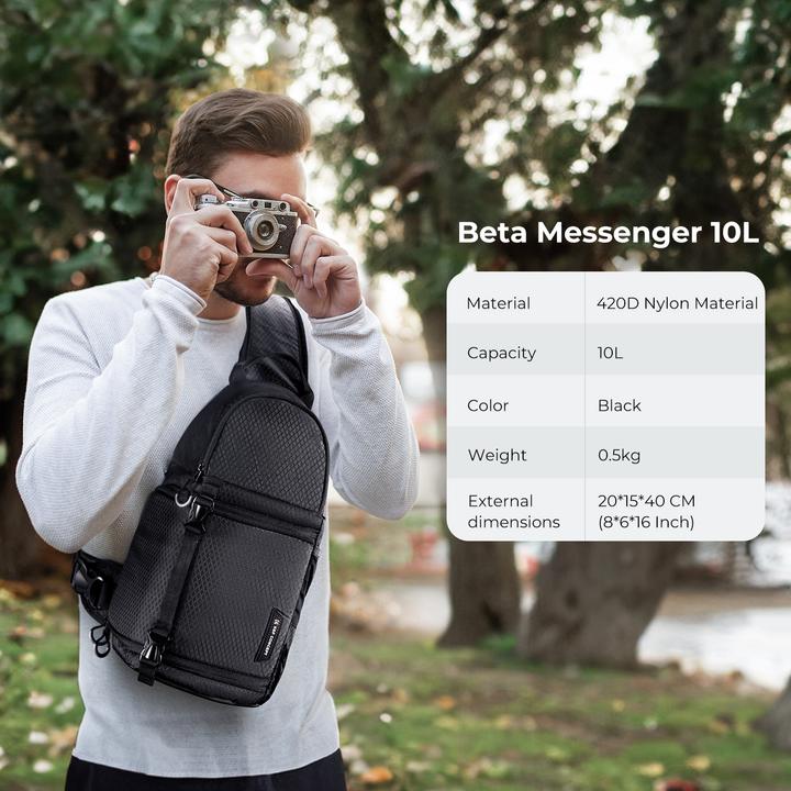 Immagine prodotto K&F Concept Beta Messenger (Zaino per fotocamera, 10 l)