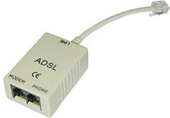 Actual product image Lindy ADSL splitter