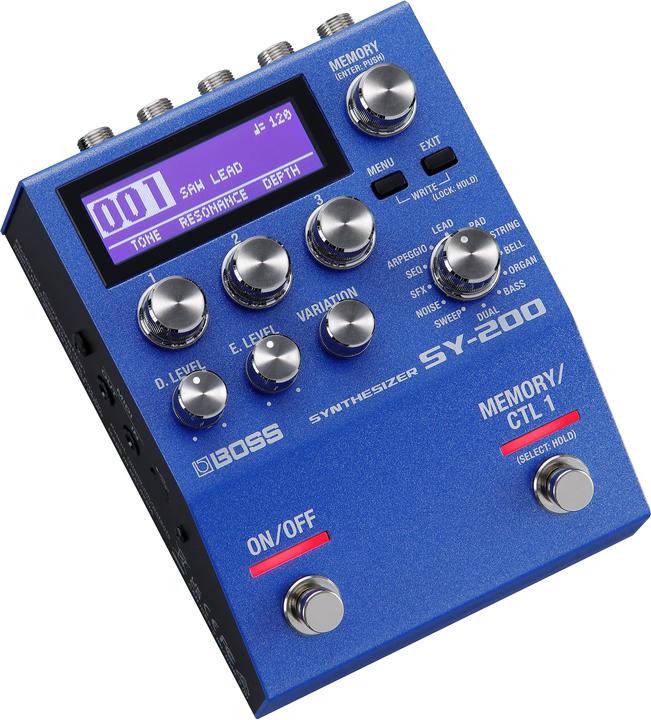 Actual product image BOSS (Electronics) SY-200 synthesizer compact pedal (Guitar, Bass)