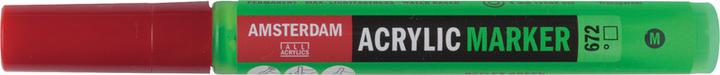 Actual product image Amsterdam Acrylic marker reflex set 4 pieces (Orange, Green, Yellow, Pink, 4 mm, 4 x)