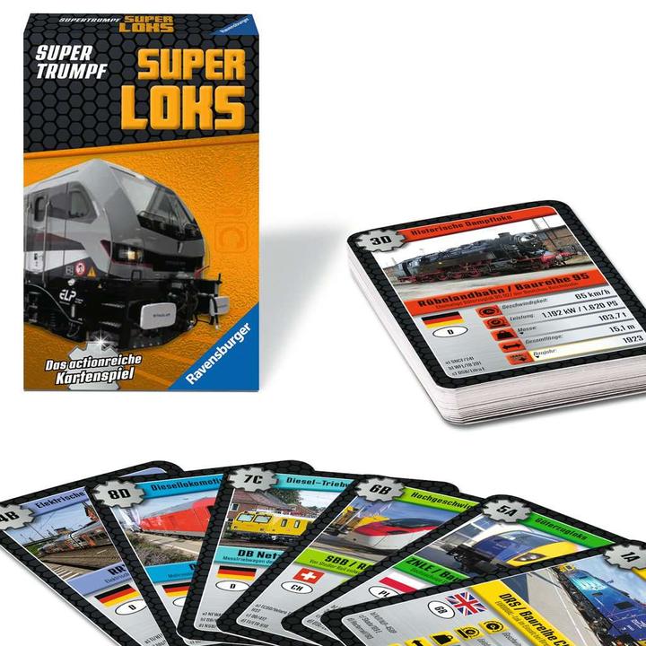 Image du produit Ravensburger Super locomotives (Allemand)
