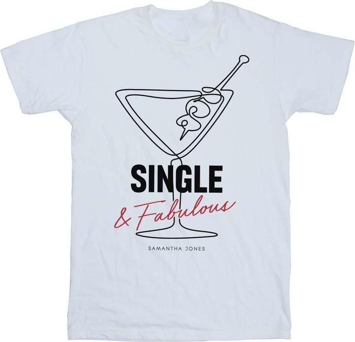 Sex and the City Single And Fabulous TShirt (XL)