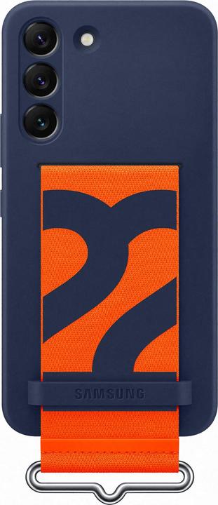 Samsung Couverture en silicone avec dragonne (Samsung Galaxy S22+)