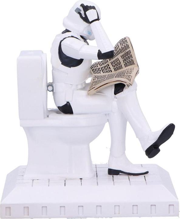 Immagine prodotto Nemesis Now Figura originale di Stormtrooper Pooper Trooper 10 cm