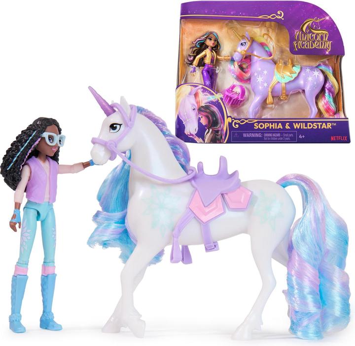 Actual product image Spin Master UCA Small Doll & Unicorn srt.