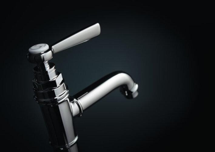 Produktbild Axor Montreux Einhebel-Waschtischmischer 100, Zugstangen-Ablaufgarnitur, Ausladung 142mm