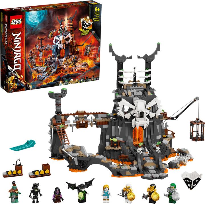 Produktbild LEGO Verlies des Totenkopfmagiers (71722, LEGO Ninjago)