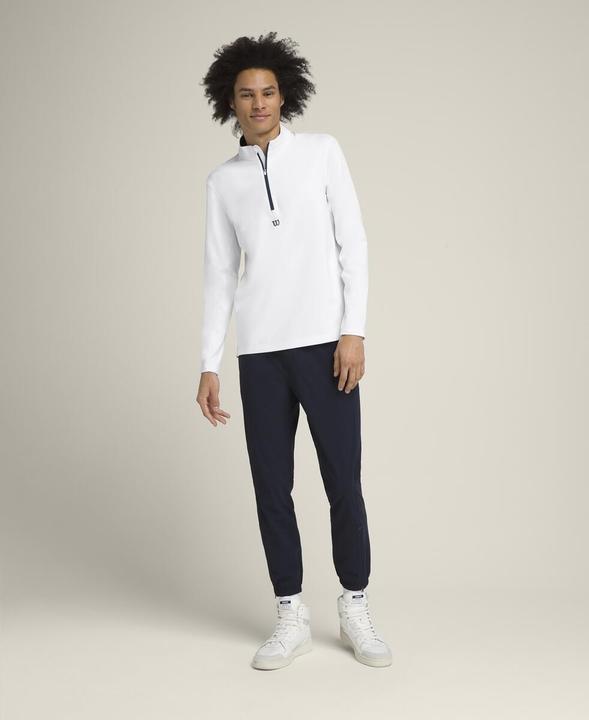 Actual product image Wilson Elevate Performance Half-Zip men's white (S)