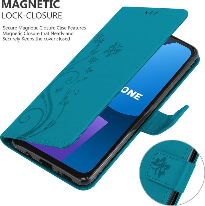 Immagine prodotto Cadorabo Custodia per Fairphone 5 Flower Book (Fairphone 5)
