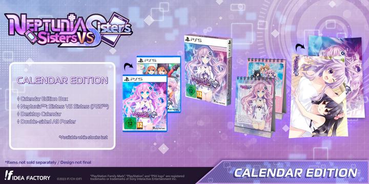 Produktbild Idea Factory Neptunia: Sisters VS Sisters - Calendar Edition (PS5, EN)