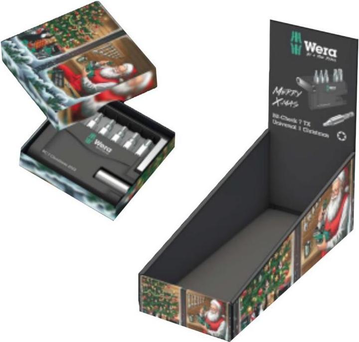 Productafbeelding Wera Bit-Check 7 TX Universeel 1 Kerstmis 2022 (Zeskantbus TX M10, Zeskantbus TX M15, Zeskantbus TX M20, Zeskantbus TX M25, Zeskantbus TX M30, Zeskantbus TX M40)