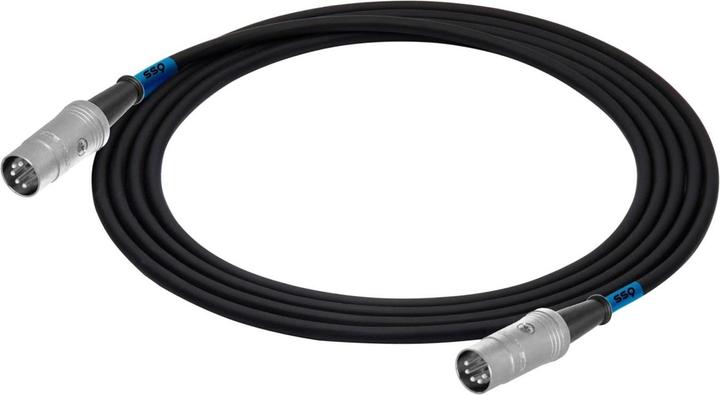 Actual product image SSQ MIDI2 SS-1418 Cable MIDI 5-pin - MIDI 5-pin 2 m Black (2 m, MIDI)