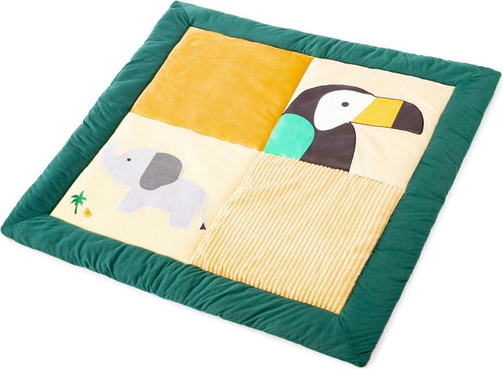 Actual product image Little Big Friends Jungle play mat 100 x 100 cm (100 x 100 cm)