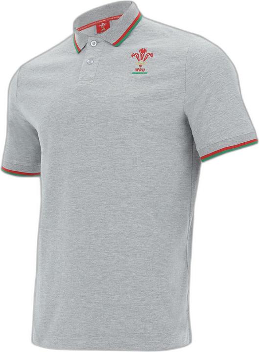 Macron Poloshirt aus Baumwollpikee Pays de galles rugby 2020/21 (3XL)