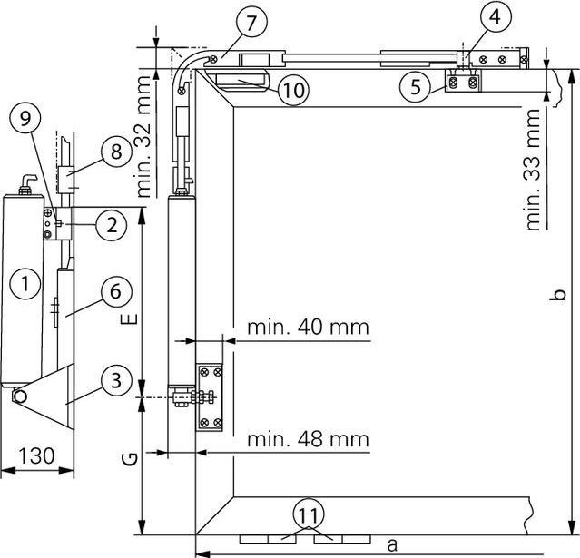 Produktbild Geze RWA 100 NT HUB 200 EV1153213153213