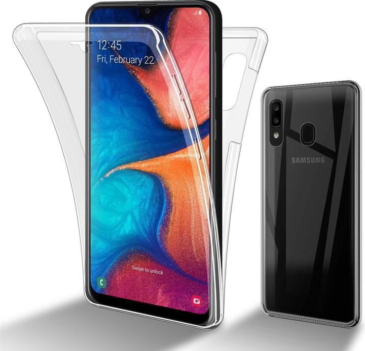 Actual product image Cadorabo TPU 360 Degree Case Cover (Samsung Galaxy A20, TCL A30, Samsung Galaxy M10s)