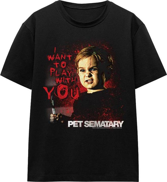 Produktbild Pet Sematary I Want To Play TShirt (XXL)