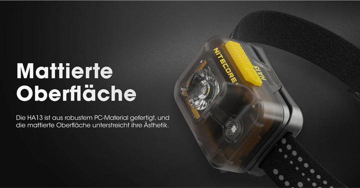 Produktbild Nitecore HA13 - 350 Lumen (350 lm)