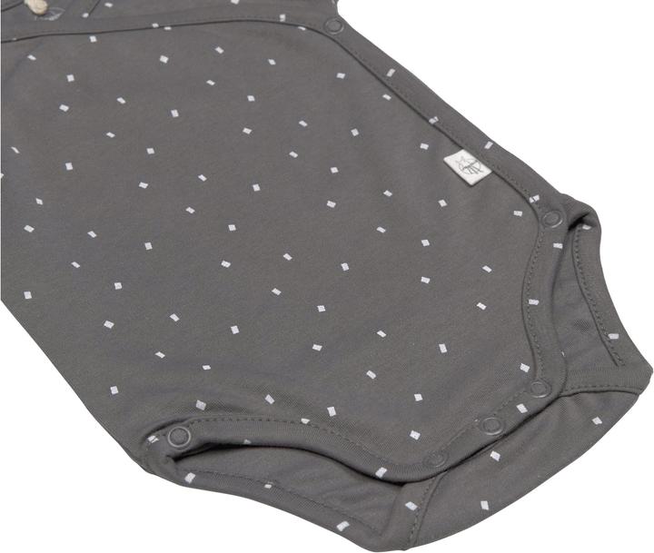 Actual product image Lässig Short sleeve body Spots Anthracite Gr. 74/80 (74, 80)