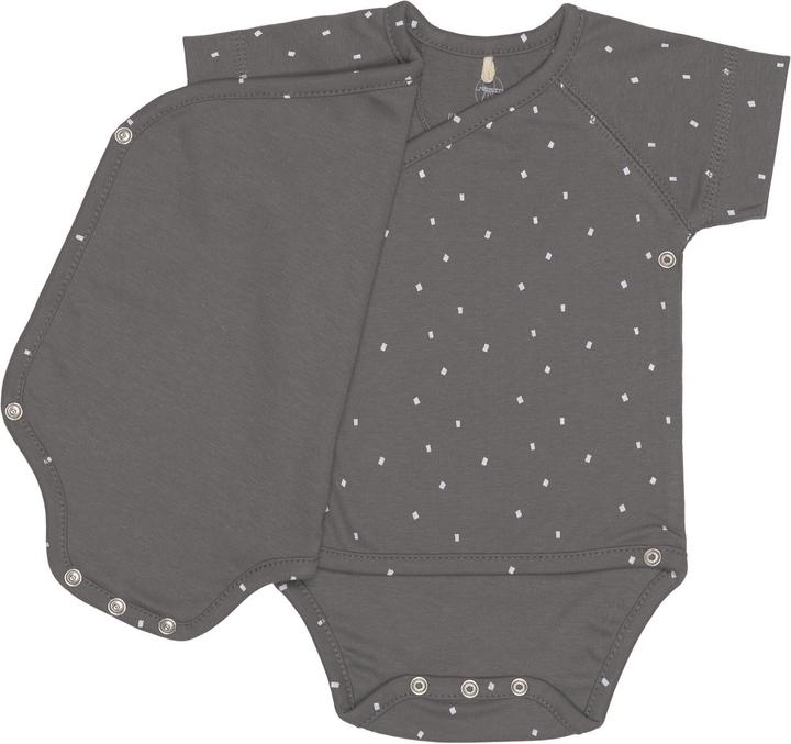 Actual product image Lässig Short sleeve body Spots Anthracite Gr. 74/80 (74, 80)